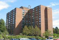 Alderney Manor, a public housing building in HRM